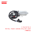 1-74418176-0 Front Door Power Window Regulator Motor 1744181760 For ISUZU CXZ81K 10PE1
