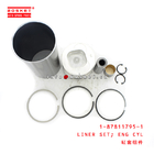 1-87811795-1 Engine Cylinder Liner Set 1878117951 For ISUZU XE 6BG1T