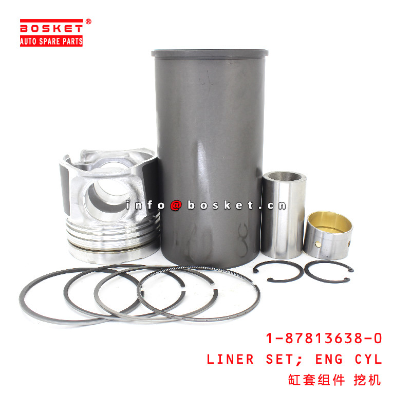 1-87813638-0 Engine Cylinder Liner Set  For ISUZU 6UZ1 1878136380