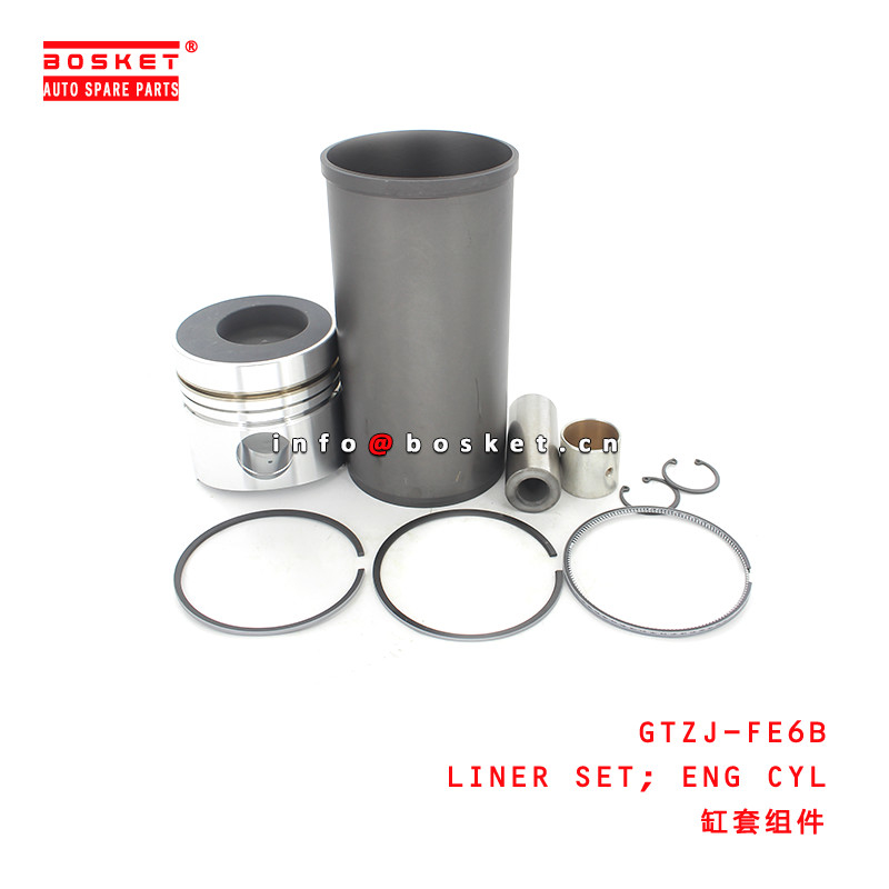 GTZJ-FE6B Engine Cylinder Liner Set For ISUZU UD-NISSAN FE6B- 12V