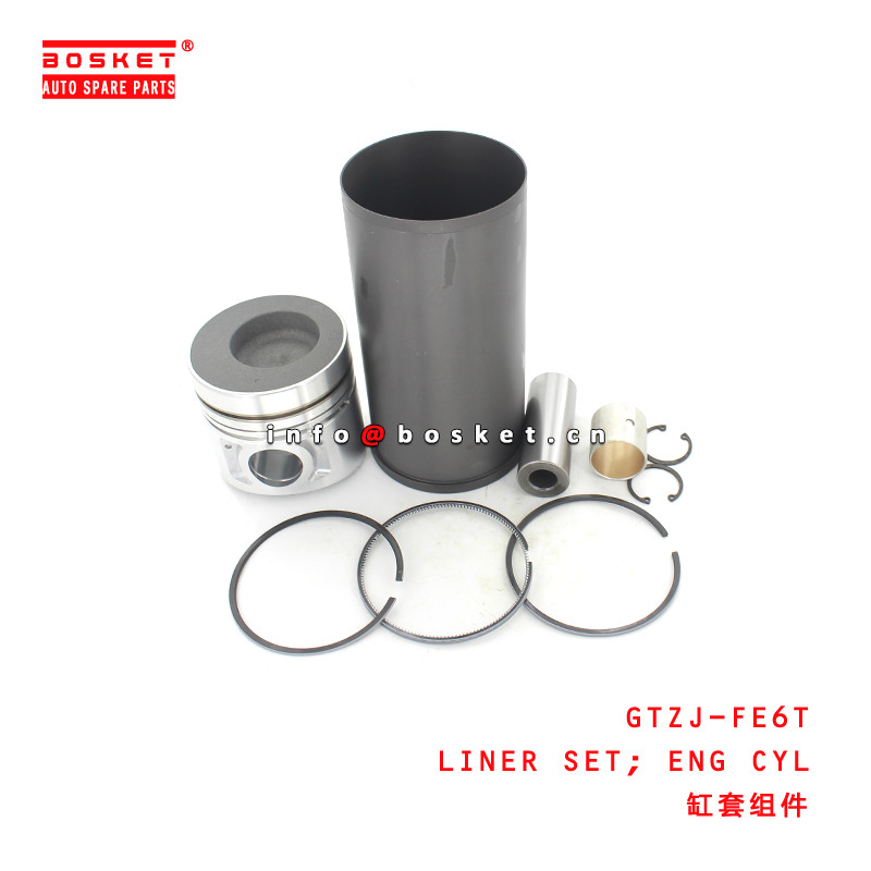 GTZJ-FE6T Engine Cylinder Liner Set  For ISUZU UD-NISSAN FE6T -12V