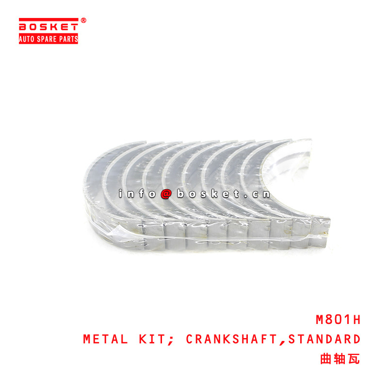 M801H Standard Crankshaft Metal Kit Suitable for ISUZU FSR11 4HE1