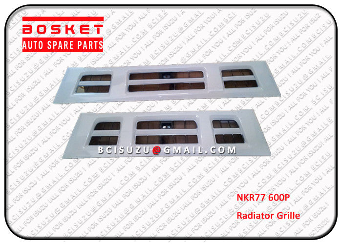 Npr66 Nkr77 600p Isuzu Body Spare Parts White Radiator Grille , Net Weight 3kg