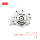 8-98146073-0 Water Pump Assembly With Gasket 8981460730 For ISUZU CXZ CVZ 6WA1TC 6WF1