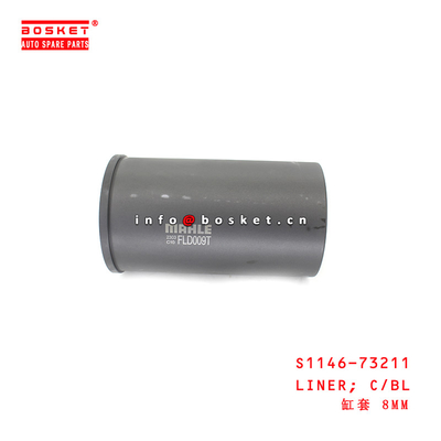 S1146-73211 Cylinder Block Liner suitable for ISUZU HINO J05E J08E