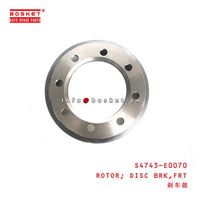 S4743-E0070 Front Disc Brake Rotor suitable for ISUZU HINO