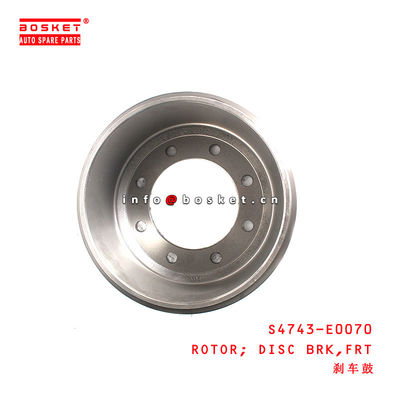S4743-E0070 Front Disc Brake Rotor suitable for ISUZU HINO