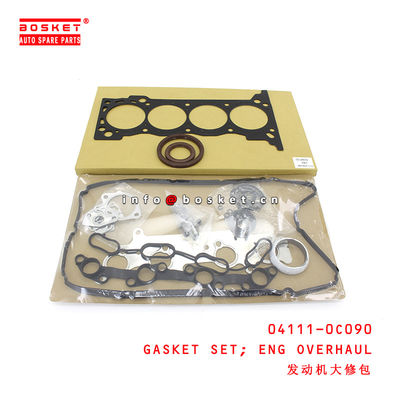 04111-0C090 Engine Overhaul Gasket Set for ISUZU TOYO 2TR-FE