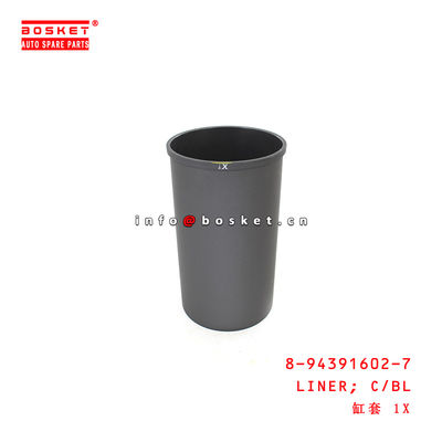 8-94391602-7 Cylinder Block Liner suitable for ISUZU NPR75 700P 4HK1 6HK1