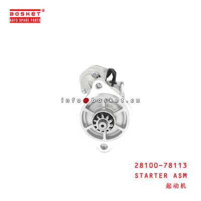 28100-78113 Starter Assembly for ISUZU HINO300 N04C