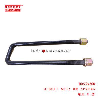 16x72x300 rear spring u-bolt set for isuzu jmc