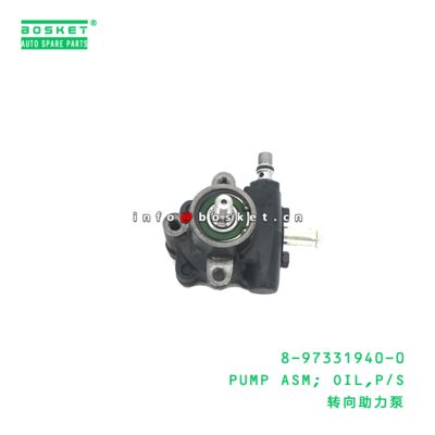 8-97331940-0 Power Steering Oil Pump Assembly For ISUZU TFR55 4JB1 8973319400