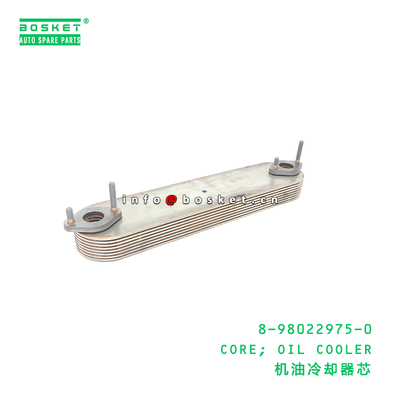 8-98022975-0 Oil Cooler Core suitable for ISUZU  6WG1 8980229750