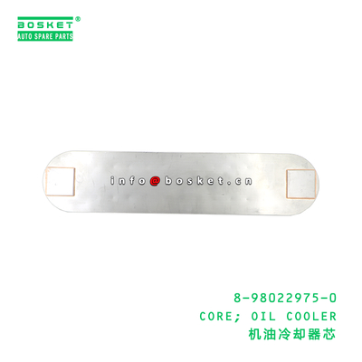8-98022975-0 Oil Cooler Core suitable for ISUZU  6WG1 8980229750