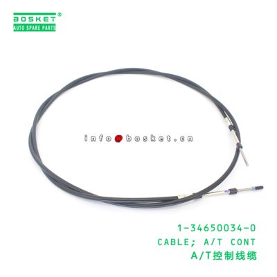1-34650034-0 CABLE; A/T CONT suitable for ISUZU  1346500340