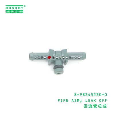 ISUZU 8983452300 Leak Off Pipe Assembly with High-Quality Steel Construction for ISUZU Trucks