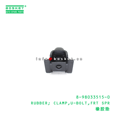 ISUZU NLR85/4JJ1-TCS Compatible Rubber Clamp U-Bolt Front Spring Clamp with 1PCS Pack Quantity and 3 Months Warranty