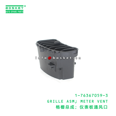 1-76367059-3 Grille Assembly Meter Vent for Isuzu Truck with 1PCS Pack Neutral Box Packaging and 3 Months Warranty