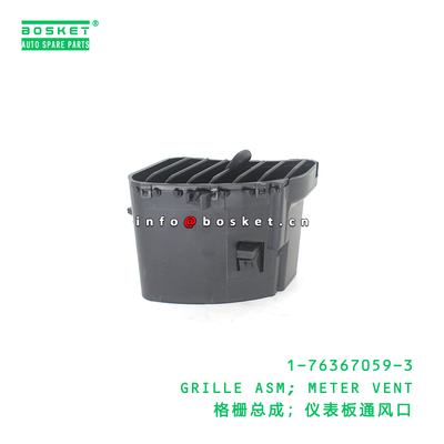 1-76367059-3 Grille Assembly Meter Vent for Isuzu Truck with 1PCS Pack Neutral Box Packaging and 3 Months Warranty