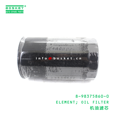 ISUZU Oil Filter 8983758600 Suitable for FVZ34 4BG1 4JJ1 4HK1 6SD1 6BG1 6HK1 6UZ1 6WG1 with 3 Months Warranty