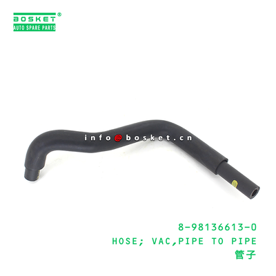 8-98136613-0 HOSE; VAC,PIPE TO PIPE suitable for ISUZU 8981366130