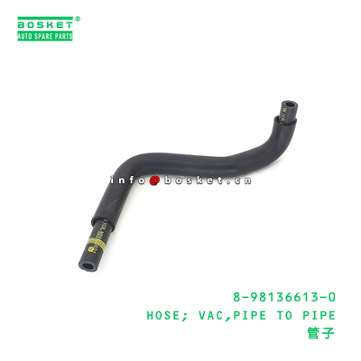 8-98136613-0 HOSE; VAC,PIPE TO PIPE suitable for ISUZU 8981366130