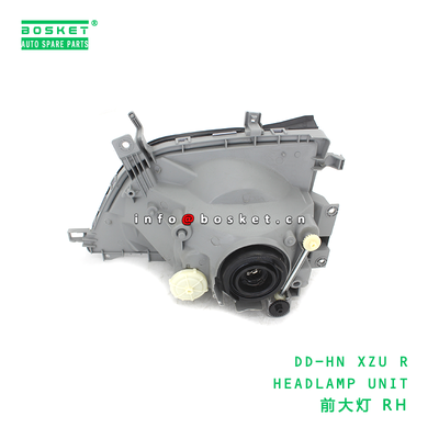 ABB Headlamp Unit Headlight Assembly Suitable for HINO DD-HN XZU R with Neutral or Color Box Packaging
