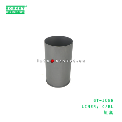 GT-J08E Liner Cylinder Block Liner Suitable for HINO J05E J08E GT-J08E-8mm HINO Truck Parts