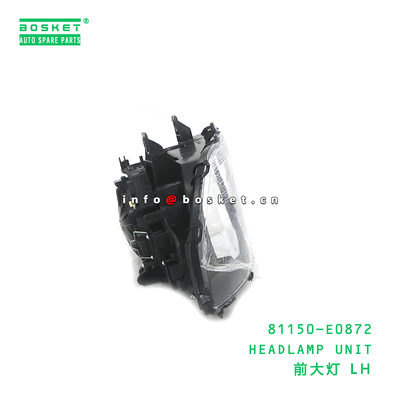 81150-E0872 ABA HEADLAMP UNIT suitable for HINO HINO 500 J08E 81150-E0872