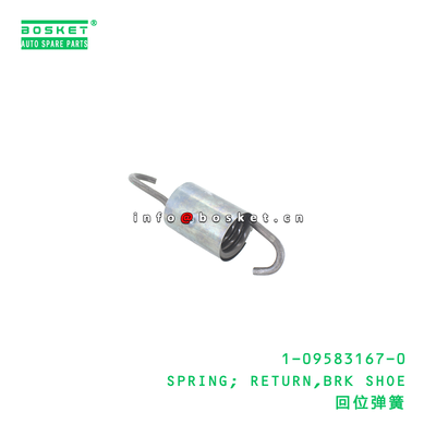 1-09583167-0 SPRING; RETURN,BRK SHOE suitable for ISUZU   1095831670