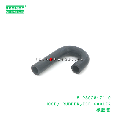 EGR Cooler Hose Rubber Material for Isuzu 8980281710 Truck Parts