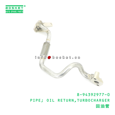 8-94392977-0 PIPE; OIL RETURN,TURBOCHARGER suitable for ISUZU 6HE1-TC 8943929770