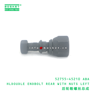 Rear Left Endbolt with Nuts HD72 Compatible Steering Rod End Bolt for Japanese Truck Parts