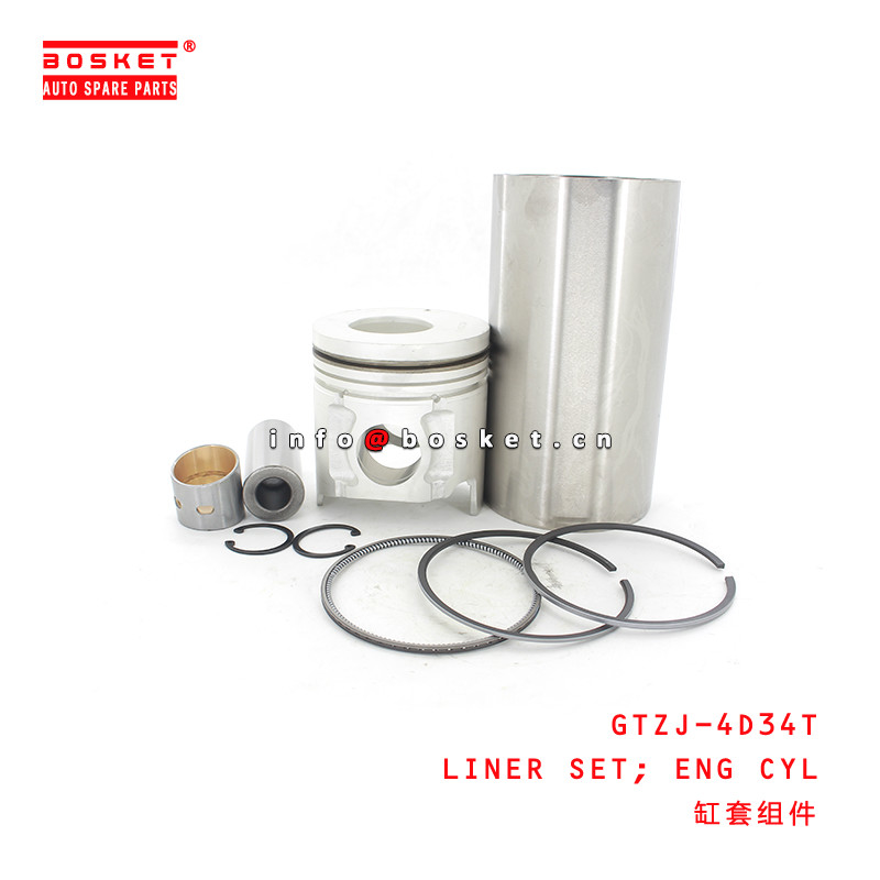 GTZJ-4D34T Engine Cylinder Liner Set Suitable for ISUZU  4D34T