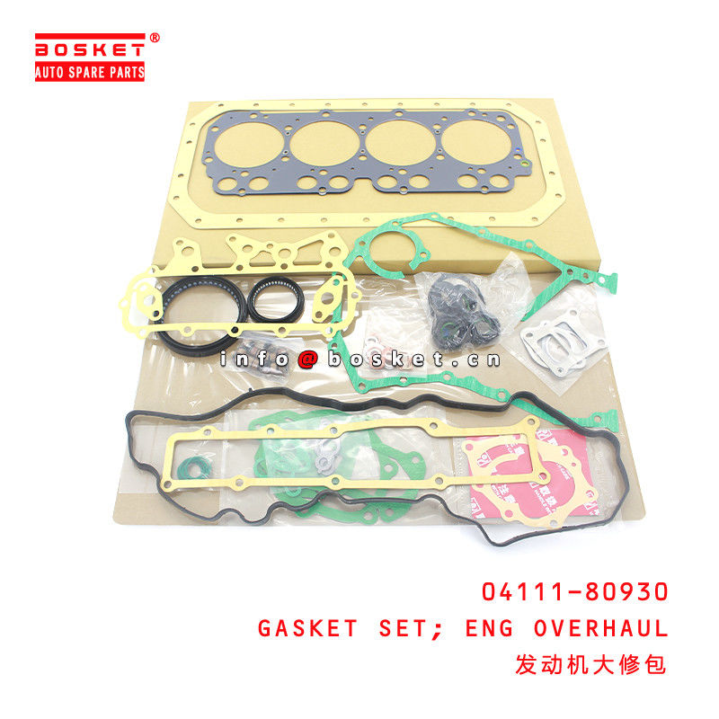 04111-80930 Engine Overhaul Gasket Set Suitable for ISUZU HINO300 N04C