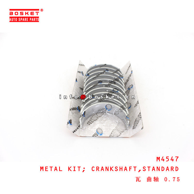 M4547 Standard Crankshaft Metal Kit  For ISUZU NPR66 4HF1 4HF1-T 4HG1 4HJ1 4HK1 4HK1-T