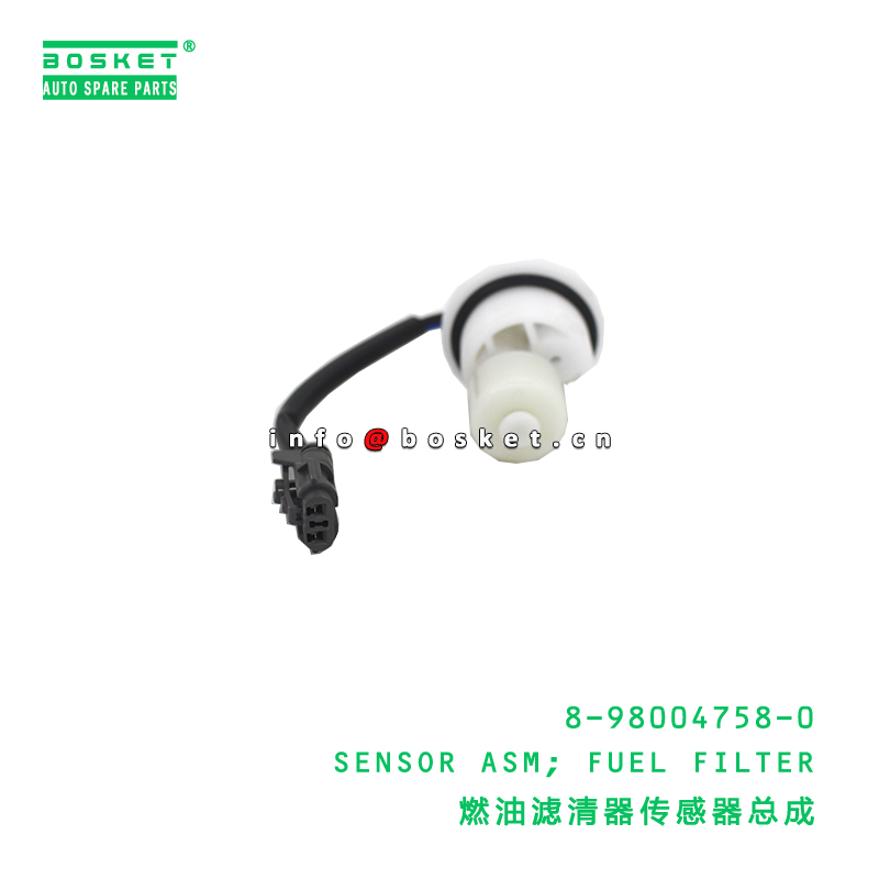 8-98004758-0 Fuel Filter Sensor Assembly suitable for ISUZU   8980047580