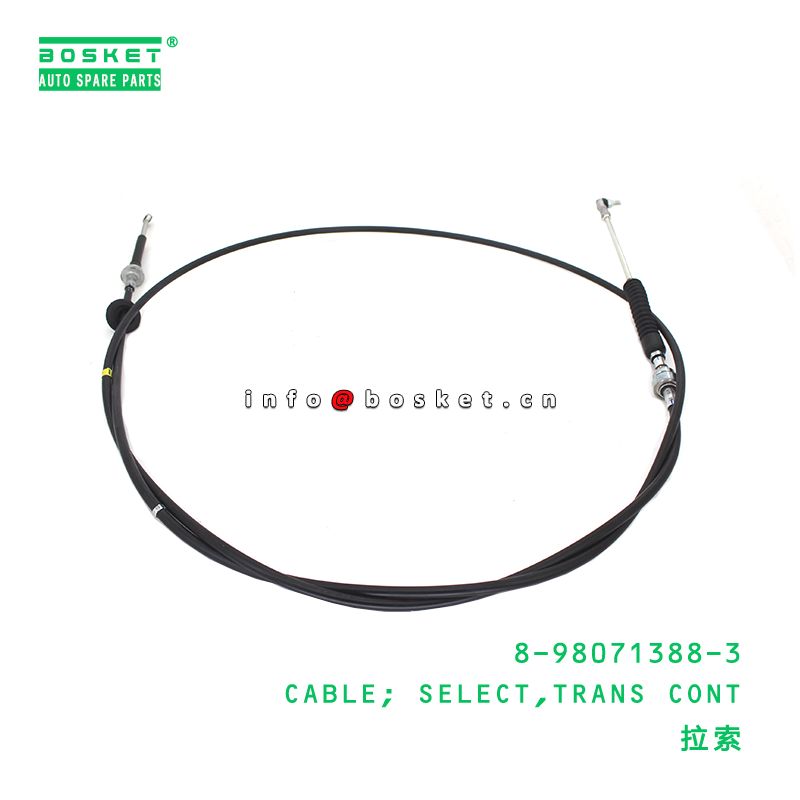 8-98071388-3 Transmission Control Select Cable suitable for ISUZU   8980713883