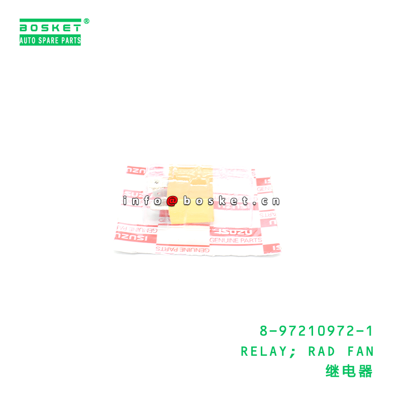 8-97210972-1 Radiator Fan Relay Suitable for ISUZU 8972109721 with 3 Months Warranty