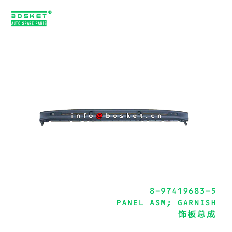 8-97419683-5 Panel Assembly Garnish Panel for ISUZU 8974196835 with Neutral Box Packaging