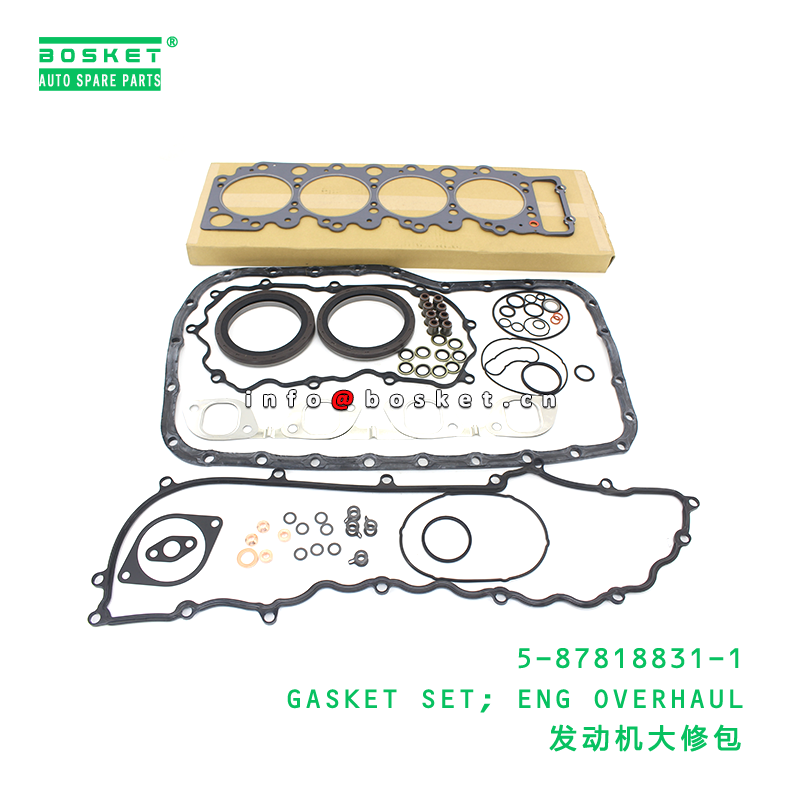 5-87818831-1 Gasket Set Engine Overhaul Kit Suitable for ISUZU 5878188311 with 3 Months Warranty and Small Quantity Accepted