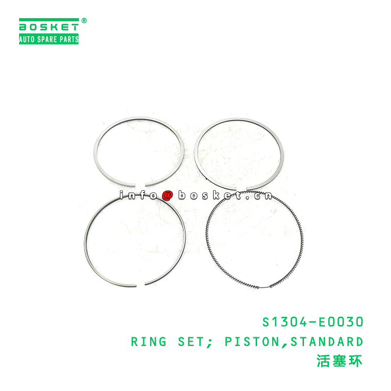 Standard Piston Ring Set Suitable for HINO S1304-E0030 with 3 Months Warranty