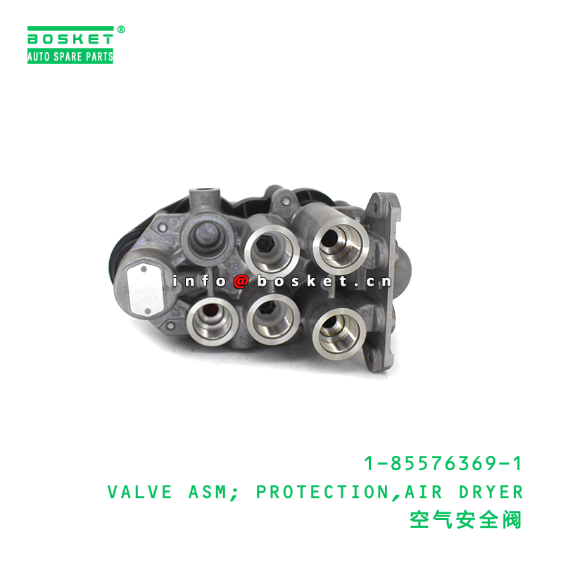 1-85576369-1 VALVE ASM; PROTECTION,AIR DRYER suitable for ISUZU CXZ51K 6WF1 1855763691