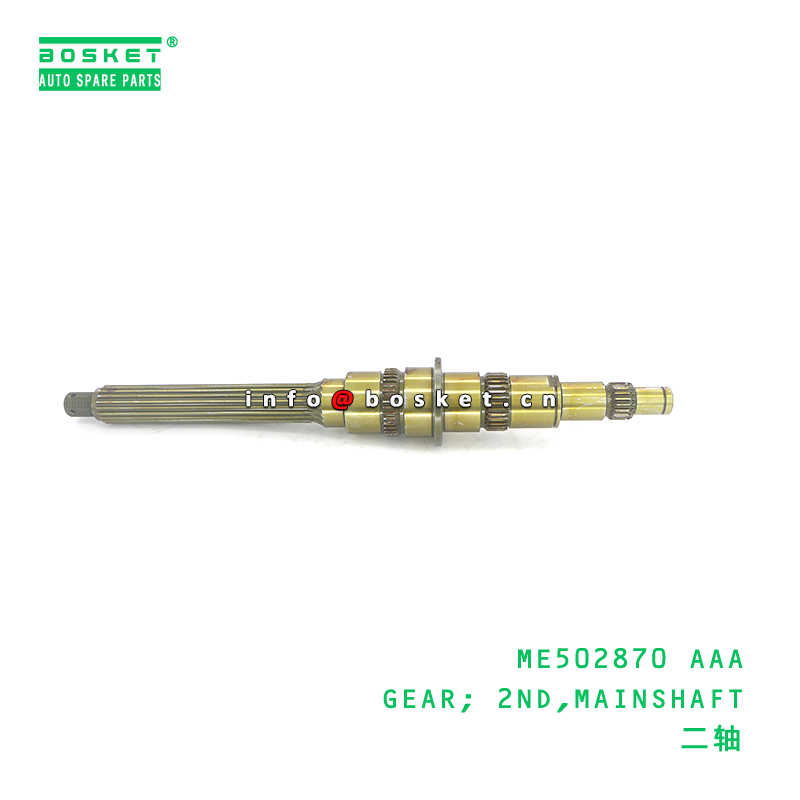 ME502870 AAA GEAR; 2ND,MAINSHAFT suitable for FUSO ME502870 AAA