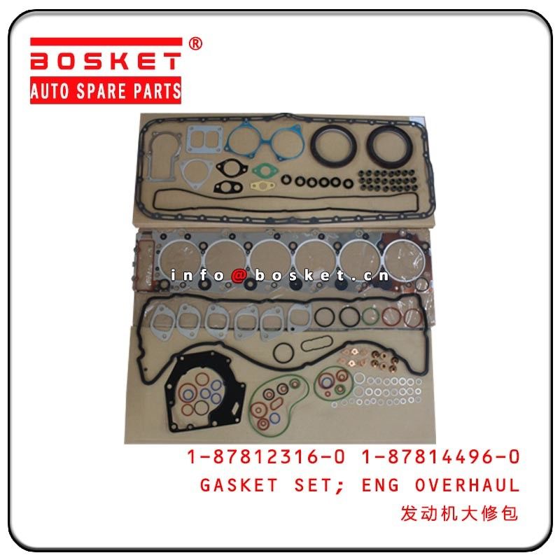 1878123160 1878144960 Engine Overhaul Gasket Set For Isuzu 6HK1 FVR34 1-87812316-0 1-87814496-0