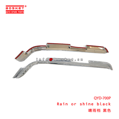 Il y a un écart dans la couleur noire de la pluie et de l'équipement de pluie pour ISUZU 700P QYD-700P