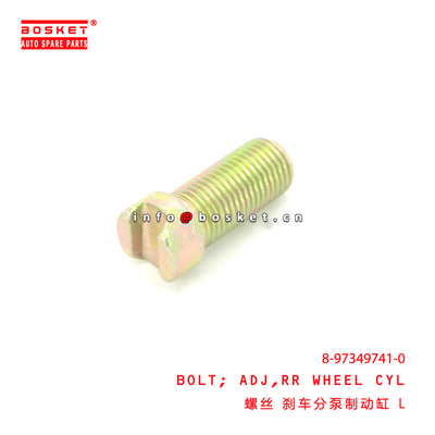 8-97349741-0 Boulon réglateur de cylindre de roue arrière pour ISUZU 700P 4HK1 8973497410