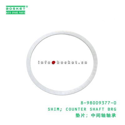 8-98009377-0 SHIM; ROULEMENT ARBRE SECONDAIRE adapté pour ISUZU 8980093770